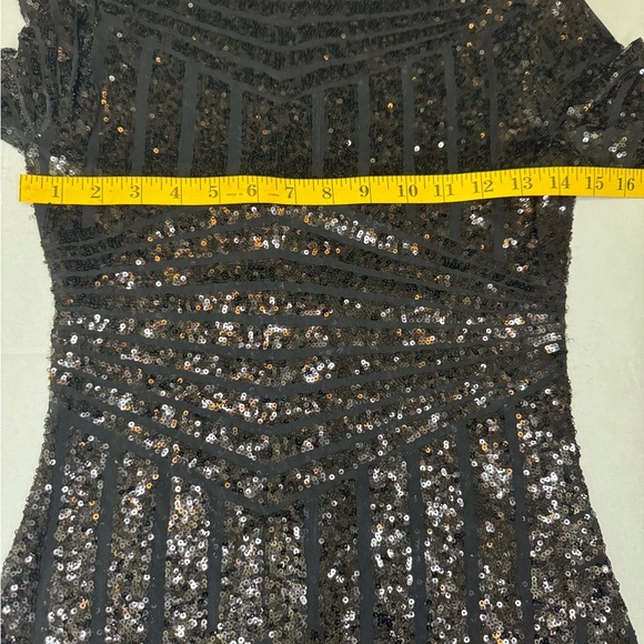 Akira Chicago Sequin Black Regular Size Jumpsuits & Rompers for Women Size M - Picture 11 of 11